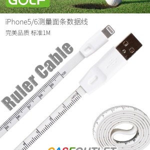 สายชาร์จ USB Golf สายวัด ไม้บรรทัด Iphone, V8