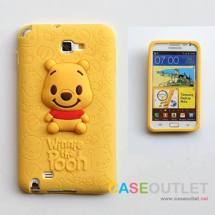 เคส หมีพู pooh ซิลิโคน Samsung หลายรุ่น 