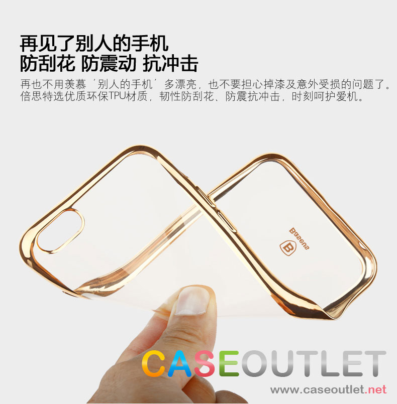 เคส Iphone, Samsung Baseus tpu ใส shining 