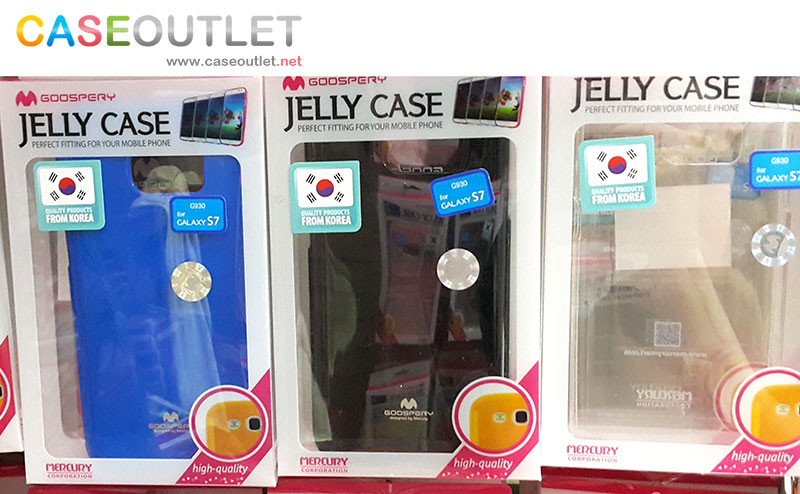 เคส Galaxy S7 ยี่ห้อ Goospery 'Mercury' Jelly case