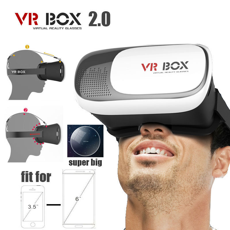 VR Box VR02 3D แว่นตาดูหนัง 3D 