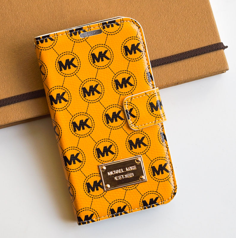 เคส Galaxy Note2 ฝาพับ ใส่บัตรได้ MK michael kors
