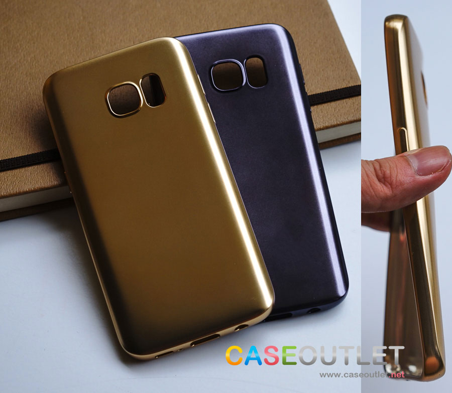 เคส Galaxy S7 TPU โครเมียม ผิวด้าน สวย