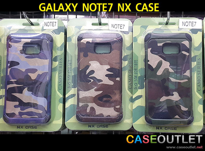 เคส Galaxy Note7 nx case ลายทหาร ลายพราง