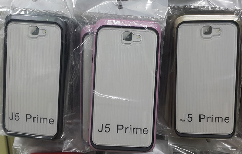 เคส J5 Prime ใสลอน ขอบสี กันลื่น มีหลายรุ่น