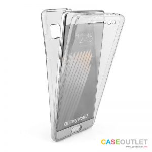เคส Galaxy Note Fe TPU ใส/ ดำใส ประกบ ป้องกัน 360องศา
