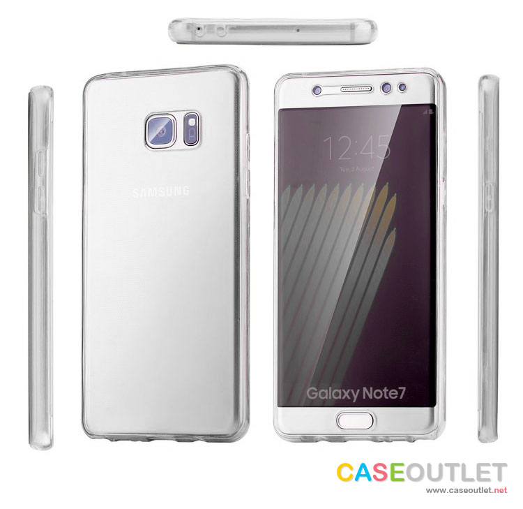 เคส Galaxy Note Fe TPU ใส ประกบ ป้องกัน 360องศา