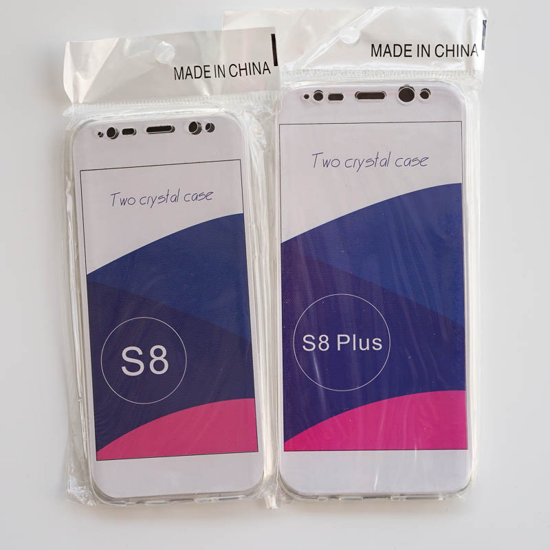 เคส Galaxy S8 / S8 plus TPU ใส ประกบ ป้องกัน 360องศา