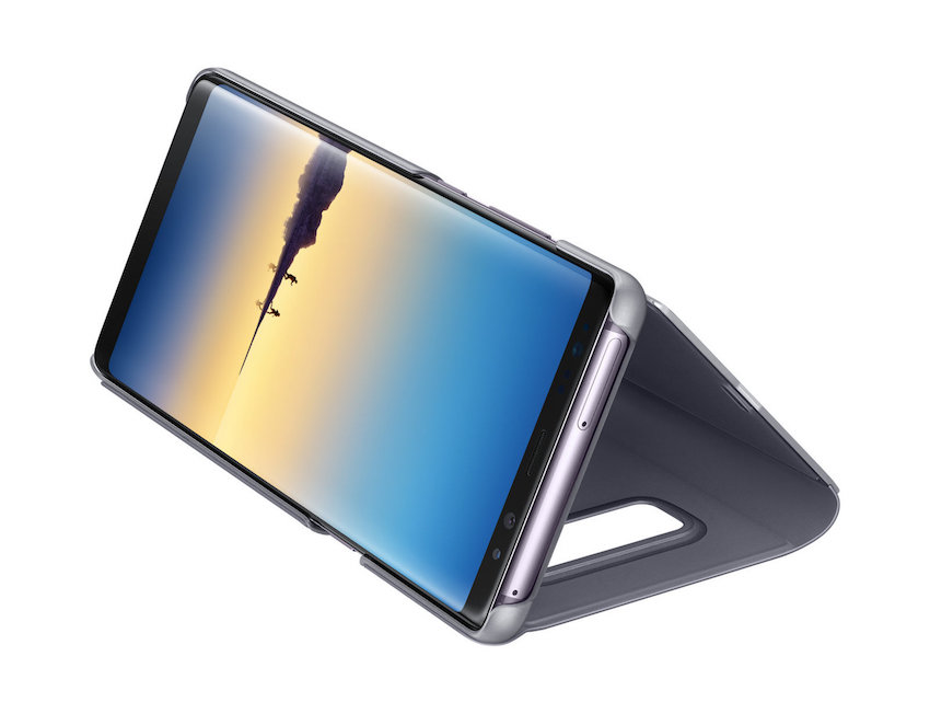 Note8 Mirror Smart Flip Case