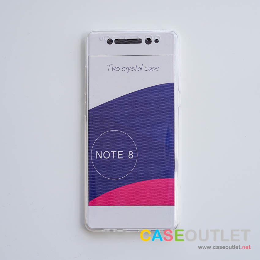 เคส Galaxy Note8 TPU ใส ประกบ ป้องกัน 360องศา