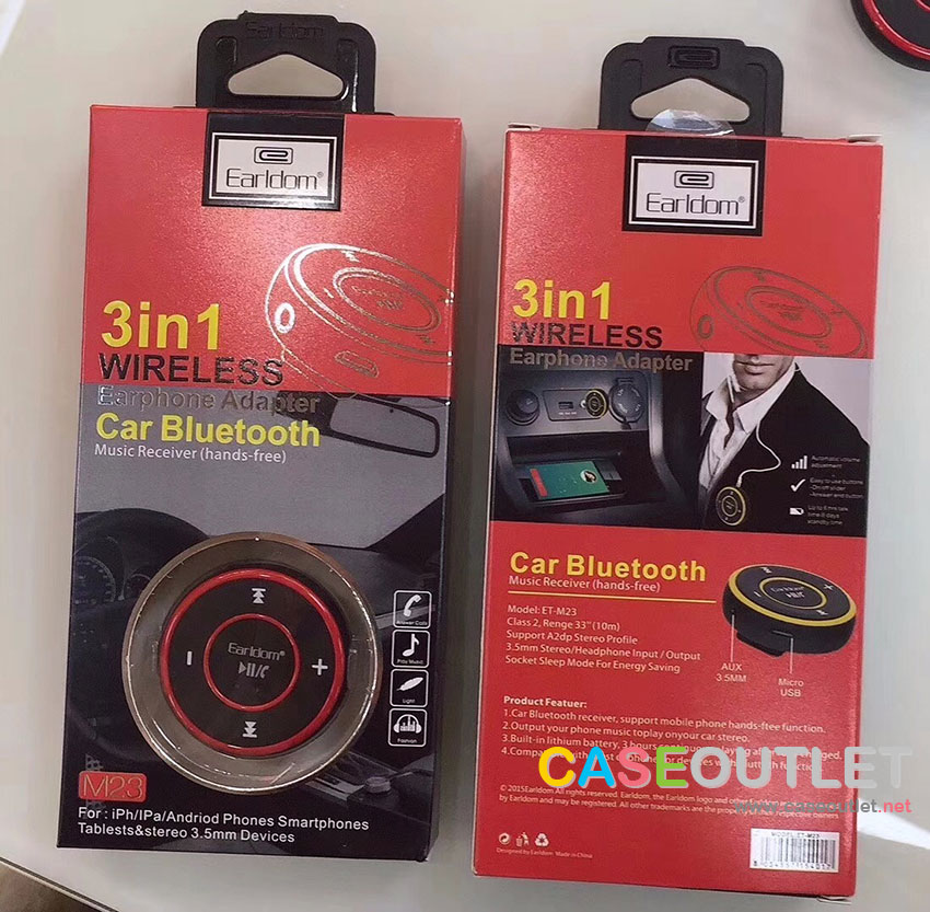 ลำโพง Bluetooth 3in1 สำหรับใช้โทรศัพท์ hand free ในรถยนต์