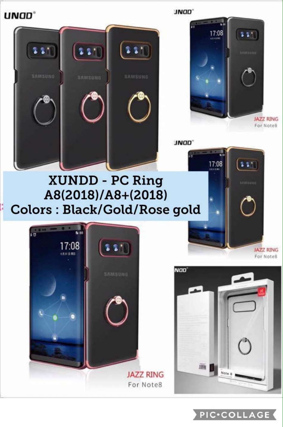 เคส Xundd รุ่น Jazz Ring Series หลังใส แหวน ตั้งได้