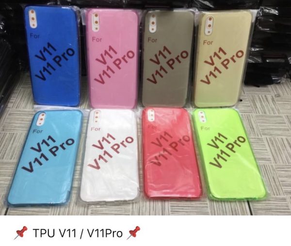 เคส Vivo V11 tpu ใส บาง 0.6 ใสสี