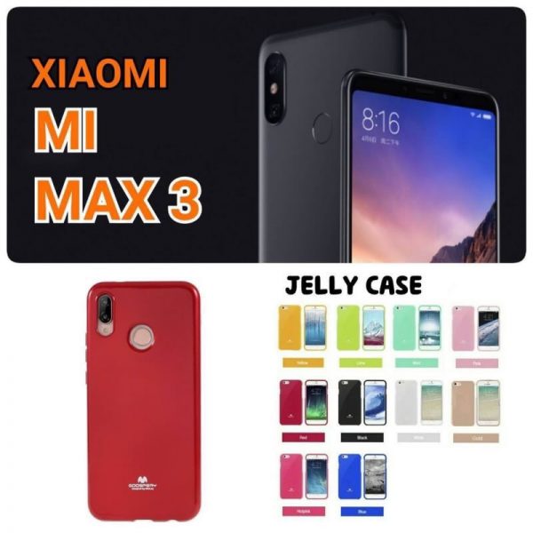 เคส Xiaomi MI MAX3 Goospery 'Mercury' Jelly case