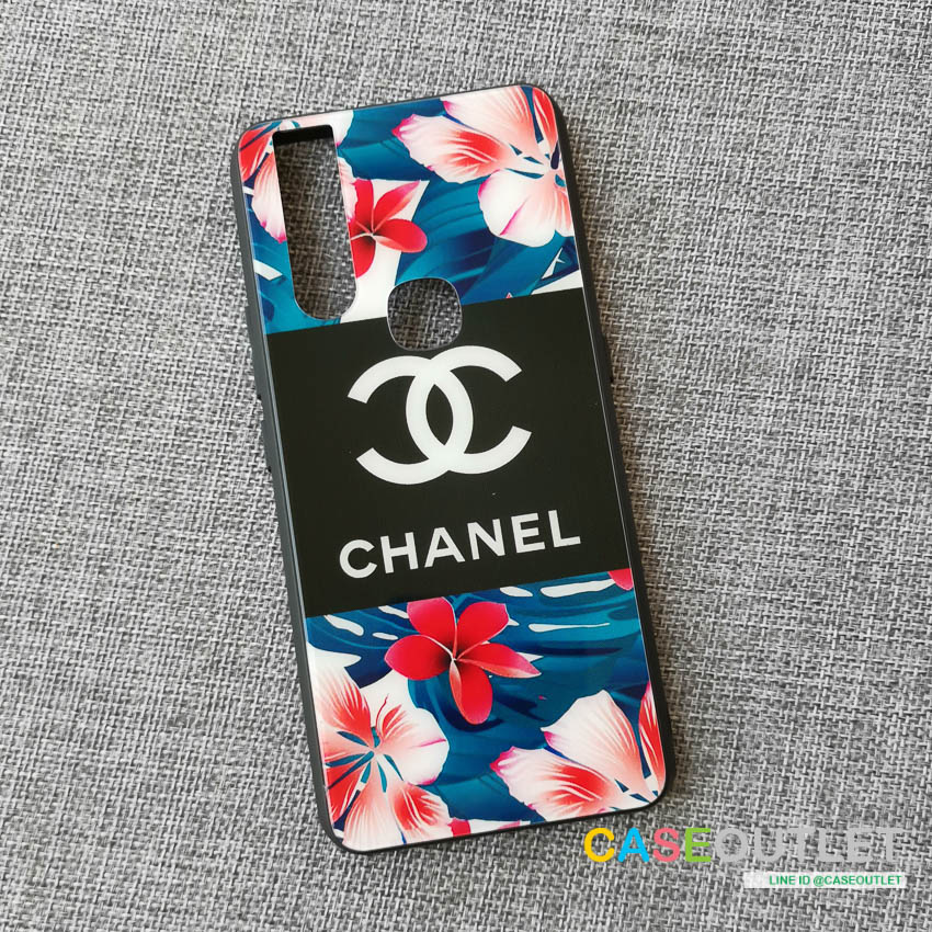 เคส V15 ขอบยาง หลังกระจก กันรอย Chanel ชาเนล หรู