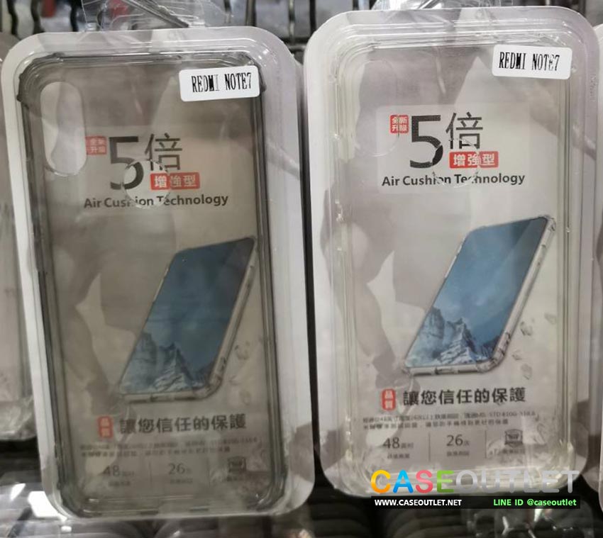 เคส Xiaomi Redmi Note7 ใสกันมุม ใส่บาง เสริมมุม กันกระแทก