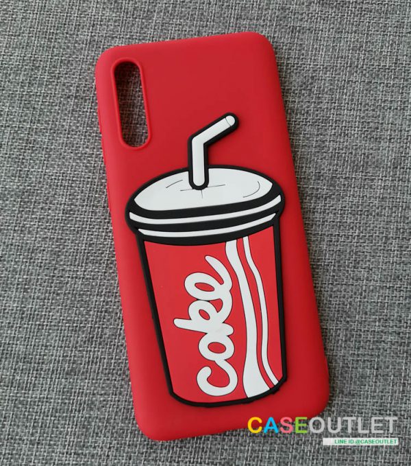เคส Samsung A50 TPU รูป โคคาโคล่า Coke 3D