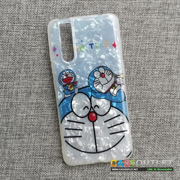 เคส Vivo V15pro TPU Doraemon โดเรมอน ผิวมุก