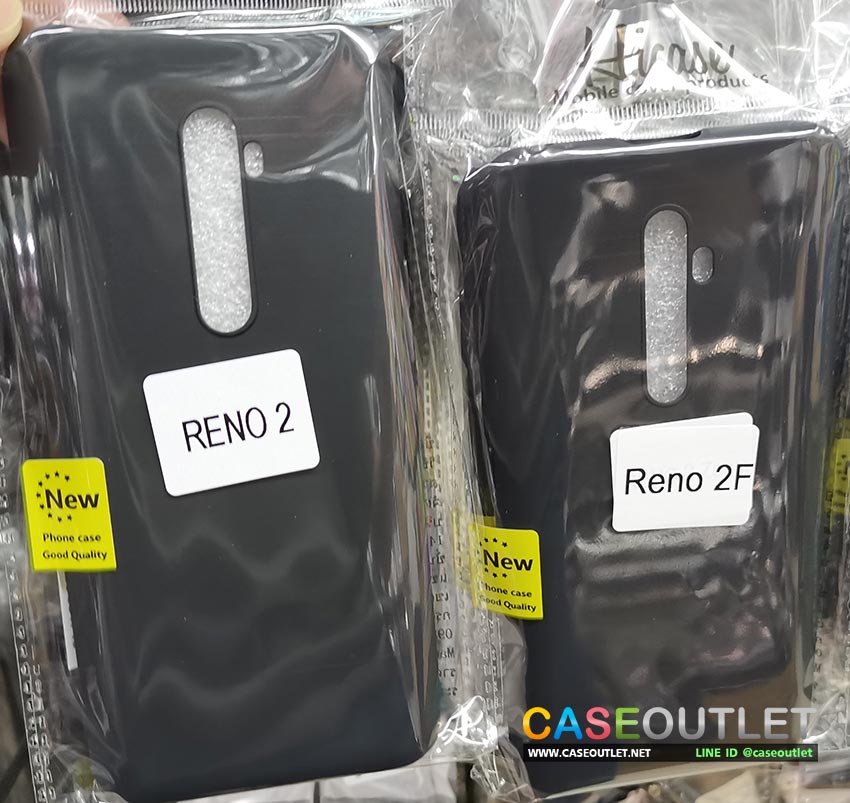 เคส Oppo Reno2 | Reno 2F reno2f TPU ดำด้าน บาง เบา ไม่เป็นรอยนิ้วมือ