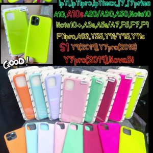 เคส Iphone 11 | 11pro | 11pro Max ซิลิโคน ด้านในเป็นกะหยี่ หลายสี