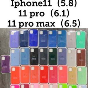 เคส Iphone 11 | 11pro | 11pro Max TPU ผิวนุ่ม สีๆ ปิดตูด