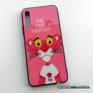 เคส Huawei Y9s Pinkpanther เสือชมพู พิ้งค์แพนเธอร์ หลังกระจก ขอบยาง