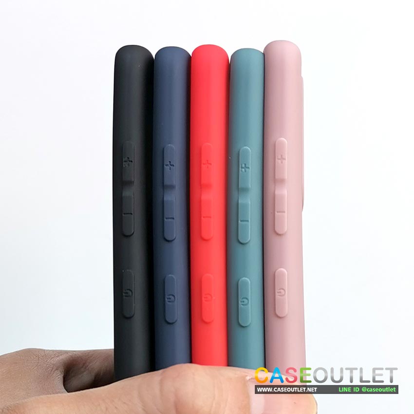 เคส Samsung Galaxy A71 | A51 TPU ดำด้าน สีพาสเทล สีด้าน ใส่บาง ลดรอยนิ้ว