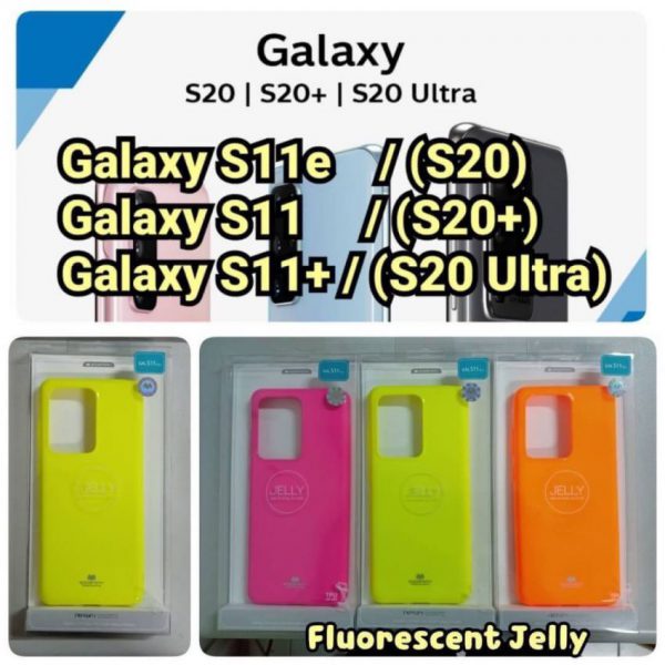 เคส Samsung S20 ultra | S20plus | S20 Goospery Jelly Neon เจลลี่ นีออน