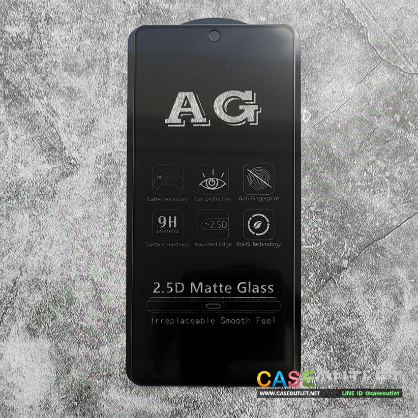 ฟิล์มกระจกด้าน Galaxy Note10 lite | S10 lite กระจกด้านเต็มจอ ฟิล์มด้าน นิรภัยเต็มจอ ฟิล์มแบบด้าน Anti-Glare 9H