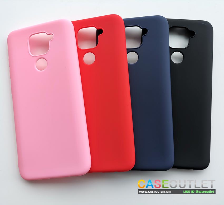 เคส Xiaomi Mi Redmi Note9s | Note9 Note 9 pro TPU ดำด้าน ผิวด้าน สีด้าน สีพื้น
