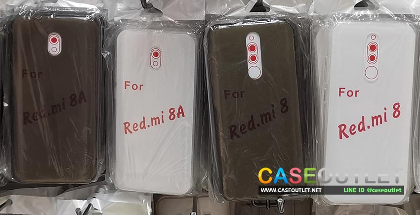 เคส  Xiaomi Redmi8a | Redmi8 Redmi 8a Redmi 8 เคสนิ่ม เคสใส ใส สีๆ บาง 0.6