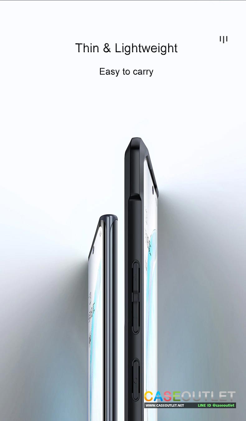 เคส Samsung Note20 | Note 20 ultra Xundd beatle series ของแท้ หลังใส ขอบยาง กันกระแทก