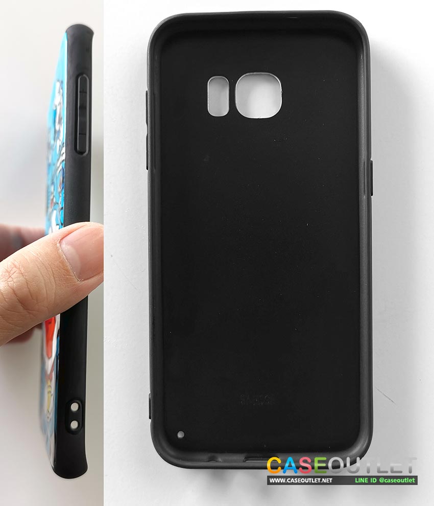เคส Samsung Galaxy S7edge  3D ลาย โดเรมอน diamond cut 3มิติ