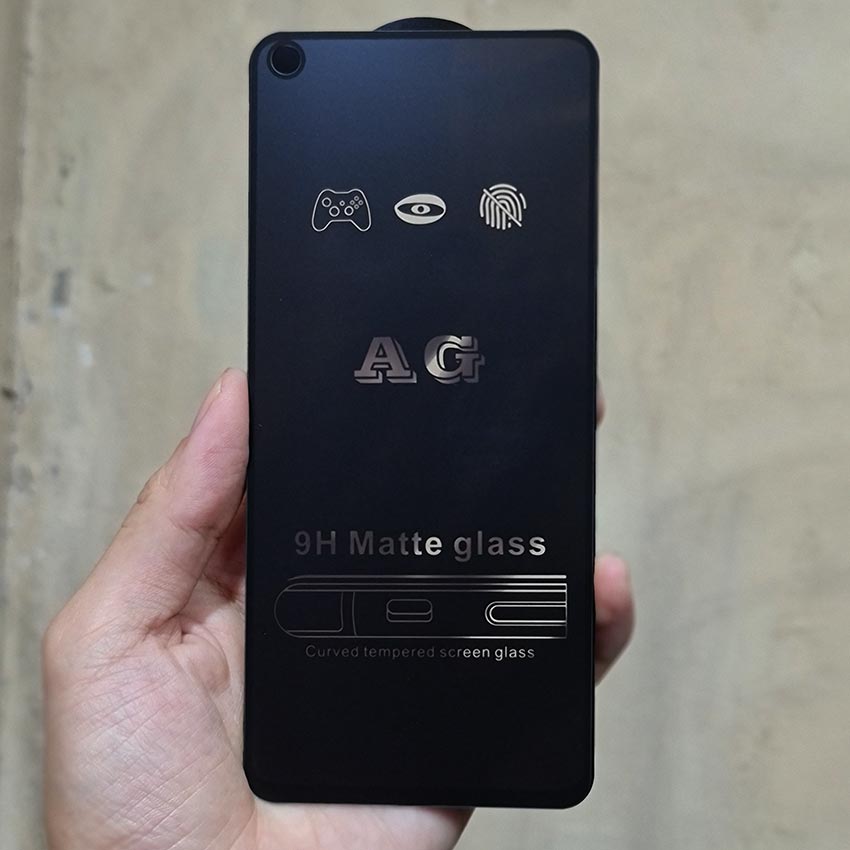 ฟิล์มกระจกด้าน Xiaomi Mi10t Mi 10t กระจกด้านเต็มจอ ฟิล์มด้าน นิรภัยเต็มจอ ฟิล์มแบบด้าน Anti-Glare 9H