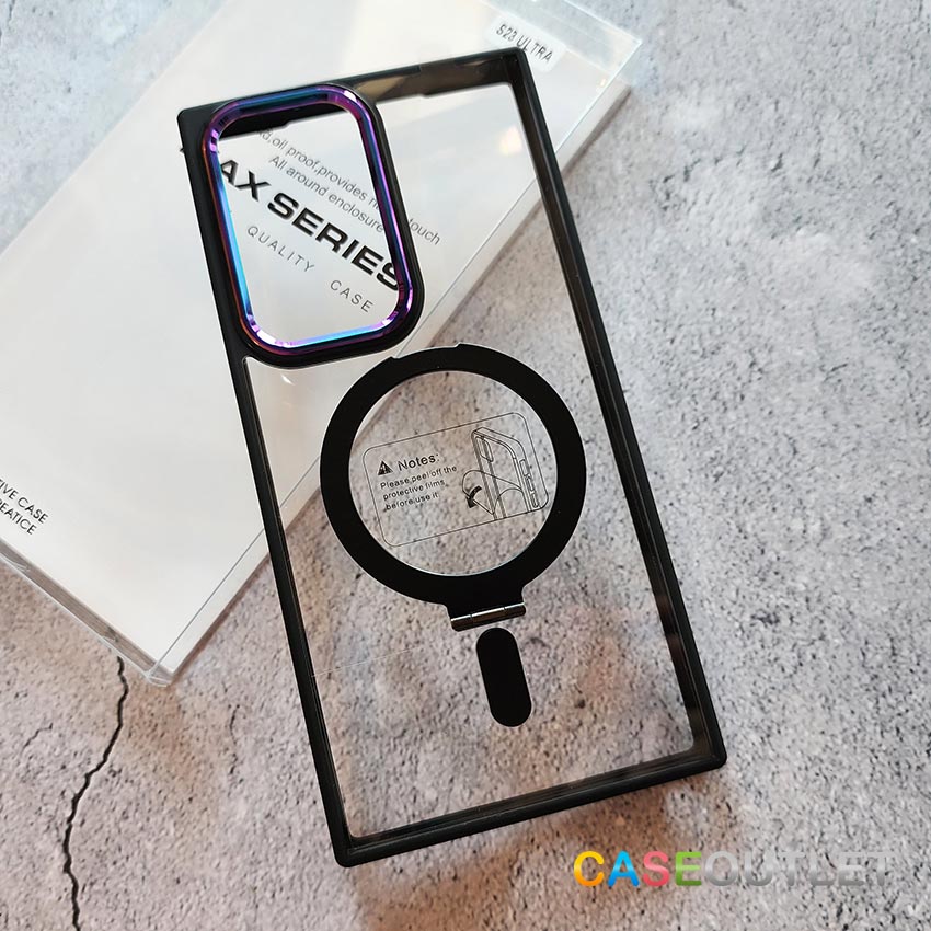 เคส Samsung S23 Ultra แหวน ตั้งได้ Mocome แท้ Max Series Magsafe แม็กเซฟ ชาร์จไร้สาย วงแหวน ของแท้ ครอบกล้องโลหะ