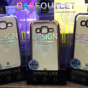 เคส Galaxy J2 Baseus Tpu ใส Shining ขอบทอง