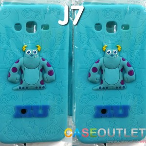 เคส Galaxy J7 ซิลิโคน ยางนูน 3D ลาย Sulley