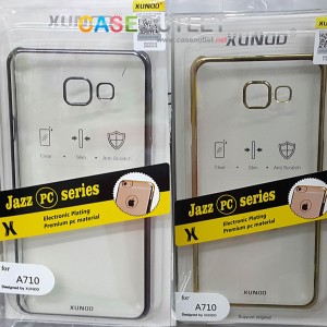 เคส Galaxy A7 2016 ( A710 ) ใส ขอบโครเมียม XUNDO รุ่น Jazz Series