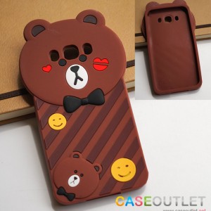 เคส Galaxy J7 2016 หมีบราวน์ Brown