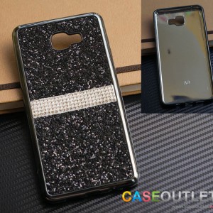 เคส Galaxy A9 Pro TPU ประดับเพชร หรู