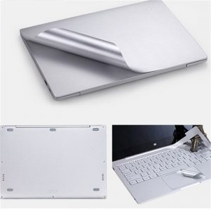 ฟิล์ม สติ๊กเกอร์ สำหรับ Xiomi MI Notebook Air 12.5 สีเงิน