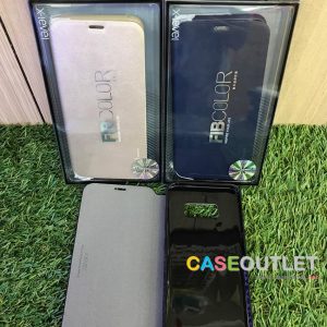 เคส S8 / S8 Plus ฝาพับหนัง Fibcolor  เรียบ หรู