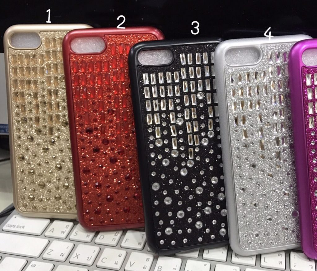 เคสนิ่ม คริสตัล Crystal งานสวย มี 5 สี หลายรุ่น