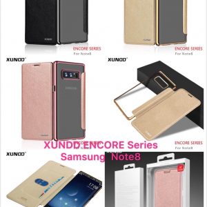 เคส Note8 XUNDD ENCORE ฝาพับ หลังใส