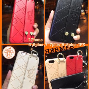 เคส IphoneX Hermes Strap หลุยส์ สายสอดมือ