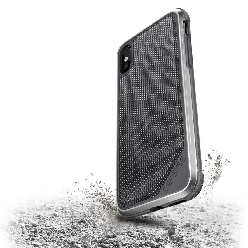 เคส Iphone X ยี่ห้อ X-doria Defense ขอบโลหะ + หนัง กันกระแทก