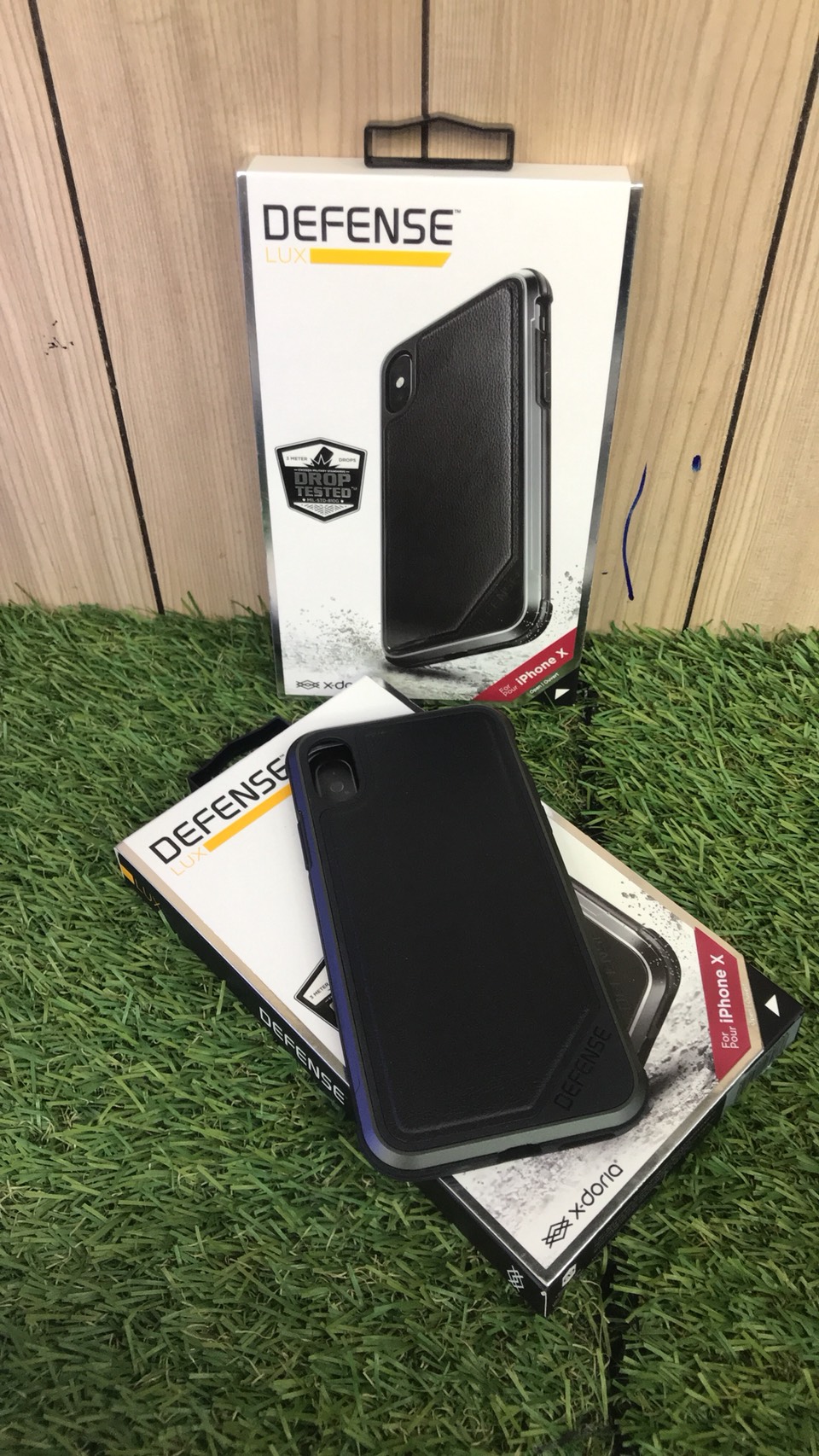 เคส Iphone X ยี่ห้อ X-doria Defense ขอบโลหะ + หนัง กันกระแทก