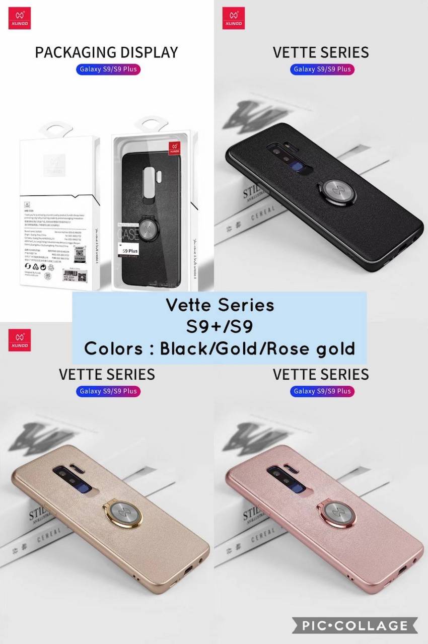 เคส S9/ S9+ XUNDD VETTE TPU แหวน แม่เหล็ก