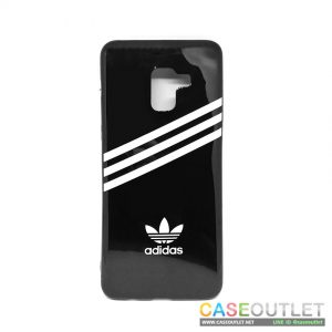 เคส A8+ 2018 Adidas Tpu เงา