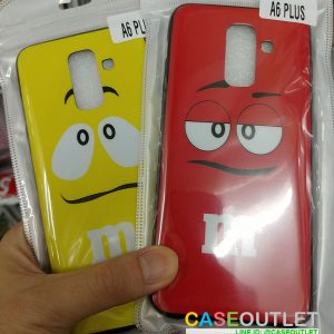 เคส A6 Plus TPU ลาย M&M กับ Pocky